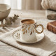 Coffee Cup and Saucer Set - 12 Pcs